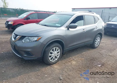 2016 Nissan Rogue S from USA, damaged, VIN KNMAT2MV7GP651611